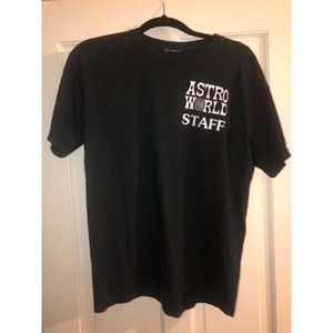 TRAVIS SCOTT ASTROWORLD STAFF TSHIRT MEN’S MEDIUM